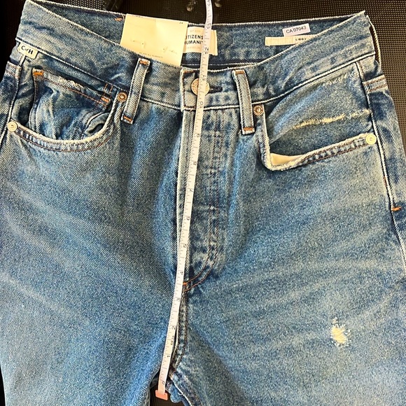 SOLD- CITIZENS OF HUMANITY Libby Flare High Waisted Bootcut Jeans In Big Sky - Picture 10 of 12